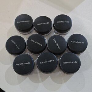 BareMineral Eyeshadow Lot rock crystal nightingale, rhyme 10 different Colors